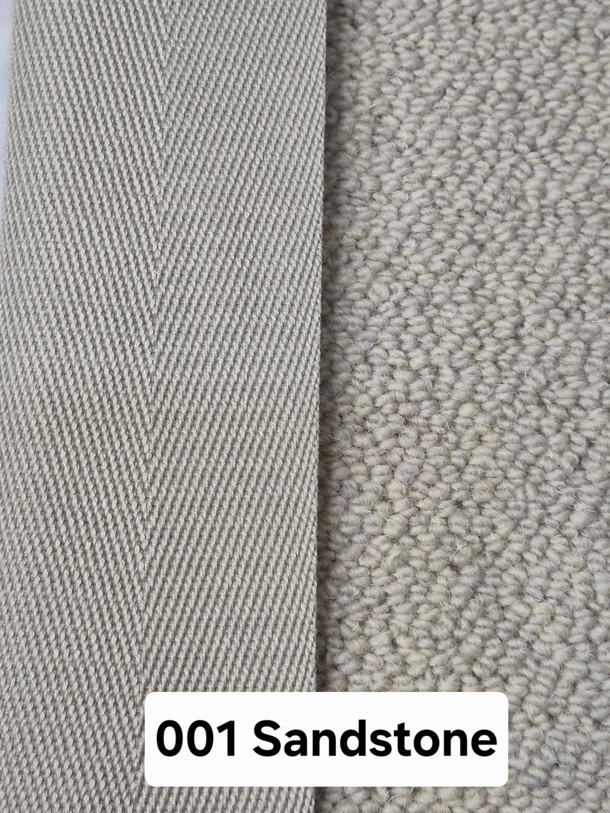 001 Sandstone Tape - CJ Carpet Binding Stock Collection