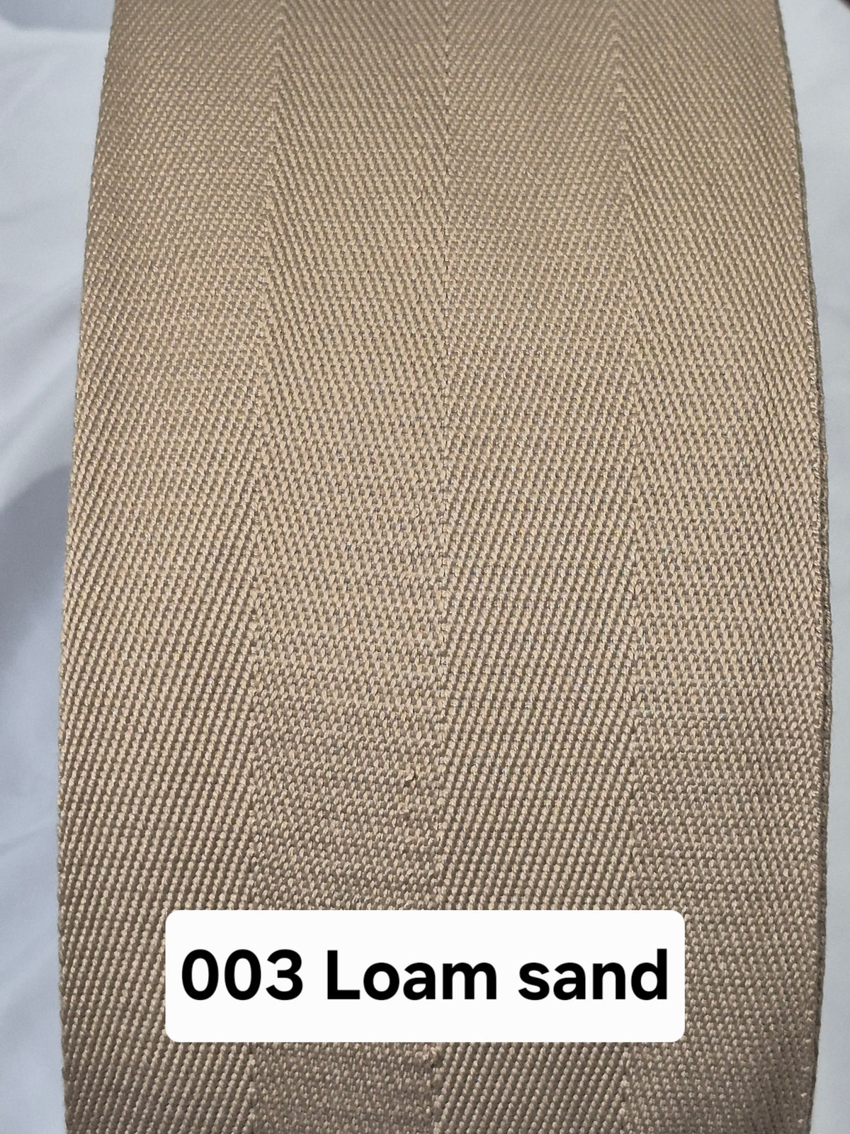 003 Loam Sand Tape - CJ Carpet Binding Stock Collection