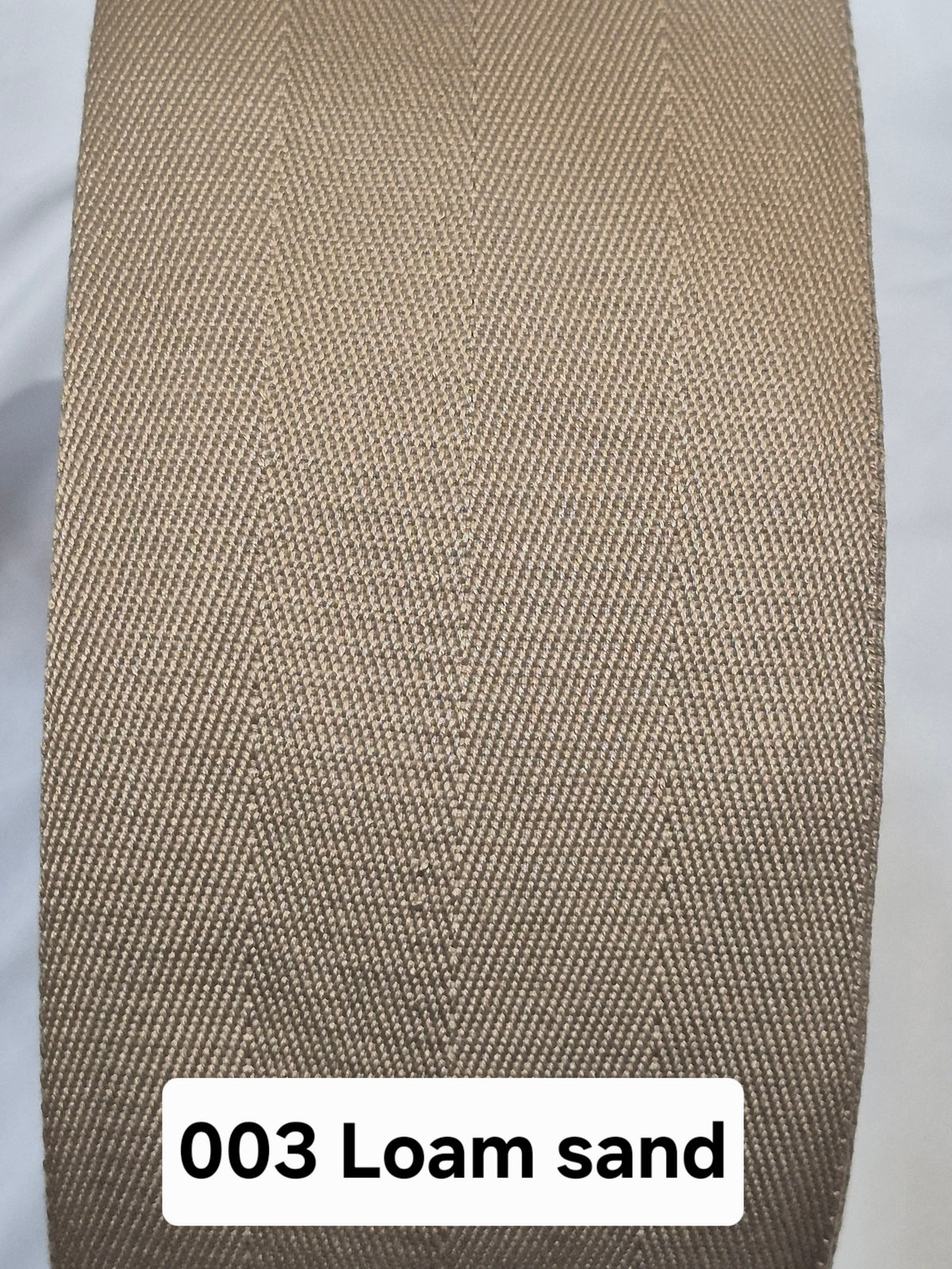 003 Loam Sand Tape - CJ Carpet Binding Stock Collection