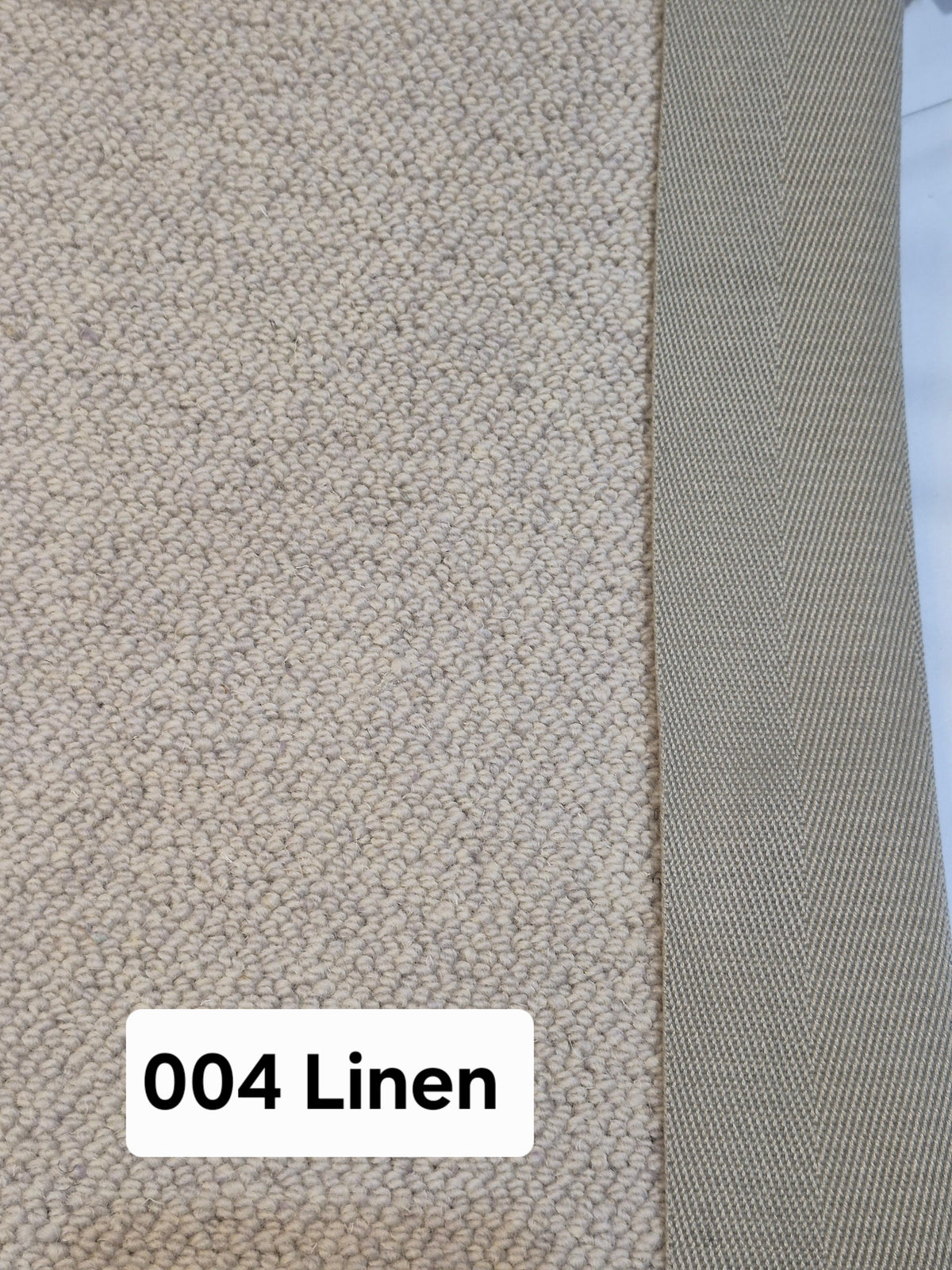 004 Linen Tape - CJ Carpet Binding Stock Collection
