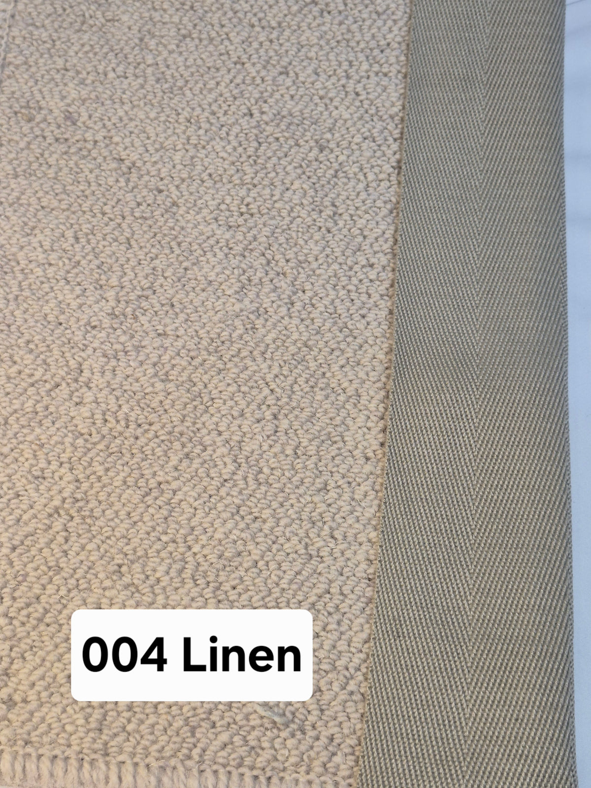 004 Linen Tape - CJ Carpet Binding Stock Collection