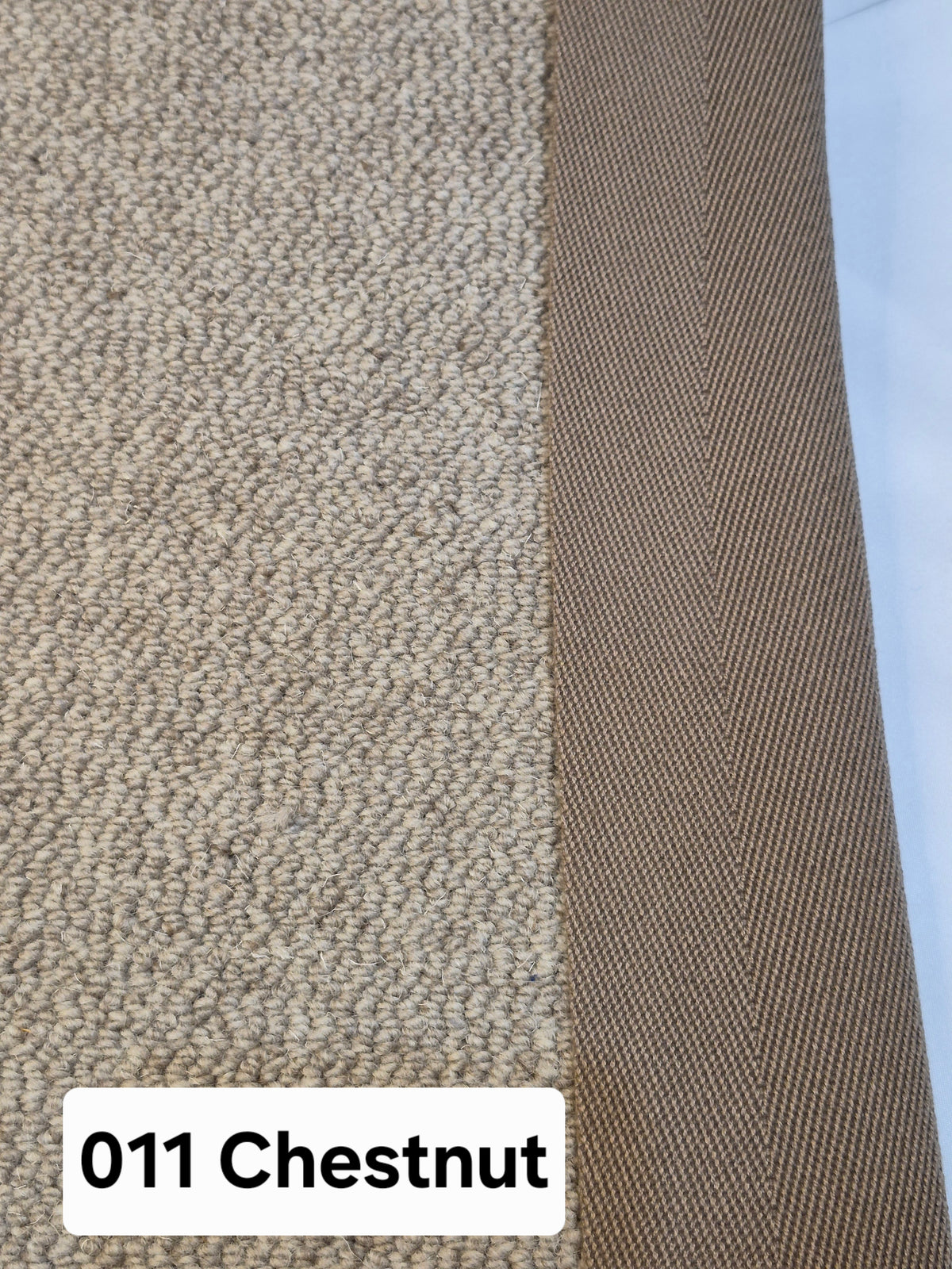 011 Chestnut Tape - CJ Carpet Binding Stock Collection
