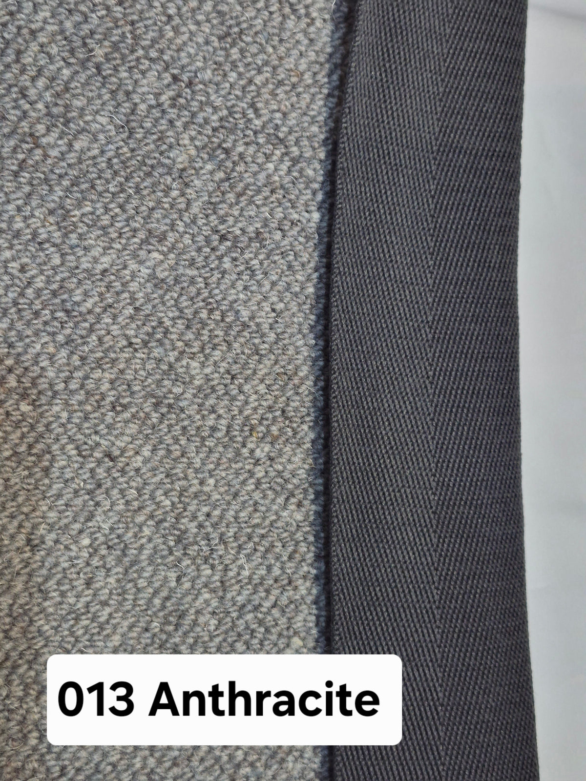 013 Anthracite Tape - CJ Carpet Binding Stock Collection