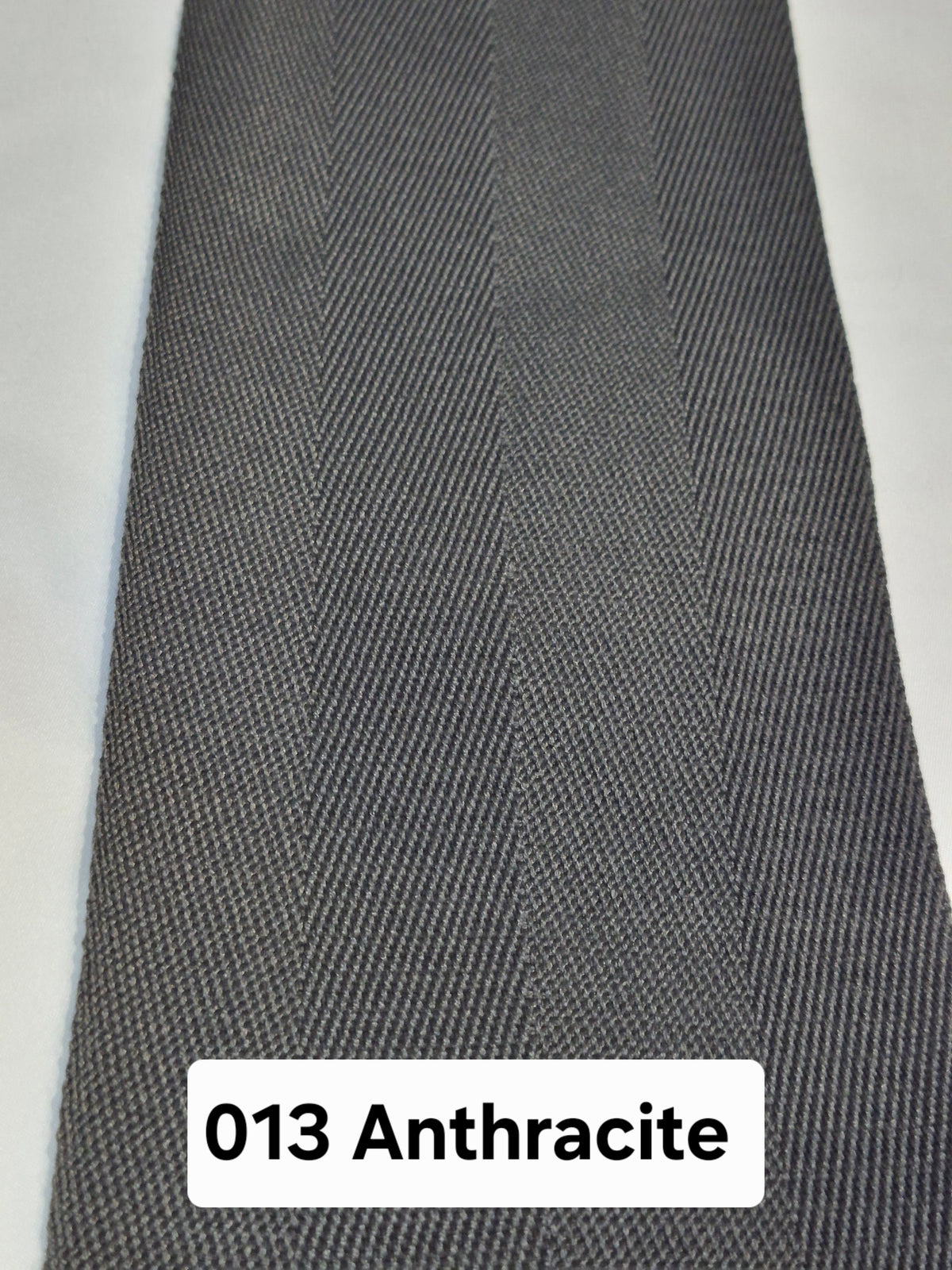 013 Anthracite Tape - CJ Carpet Binding Stock Collection