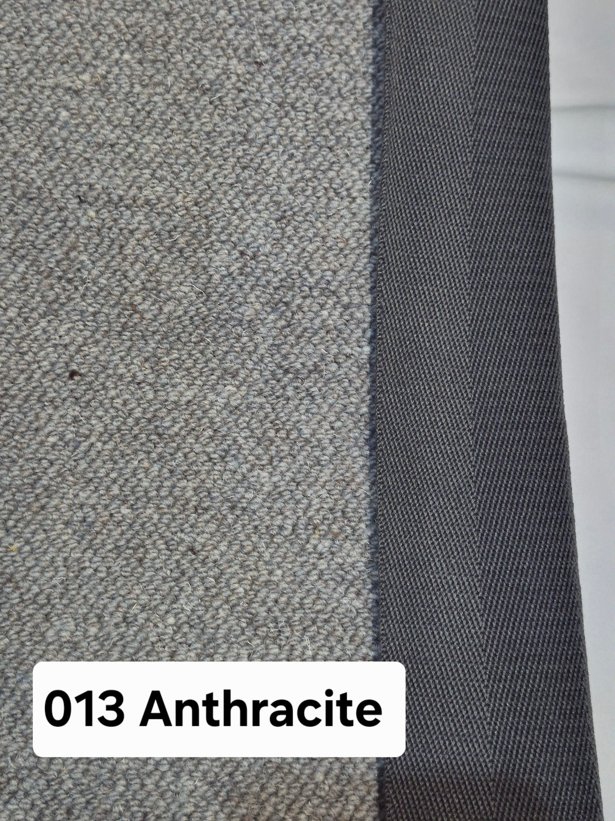 013 Anthracite Tape - CJ Carpet Binding Stock Collection