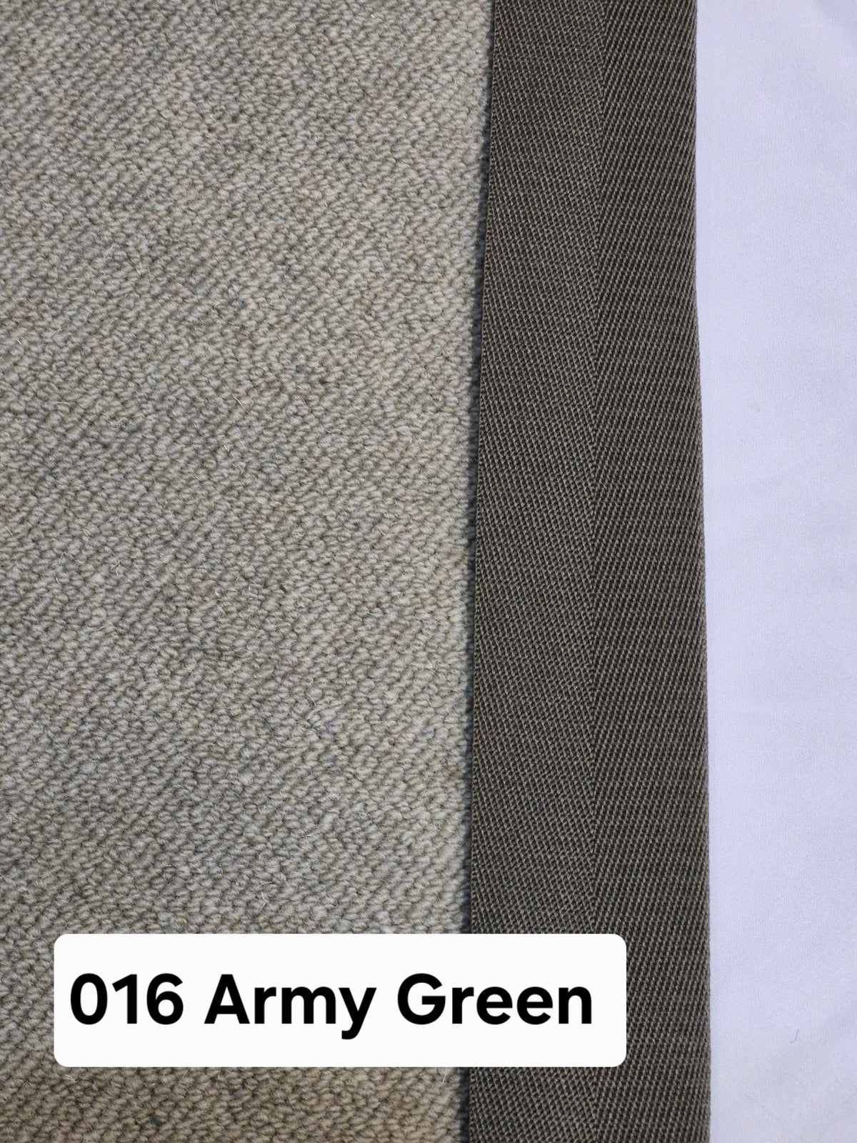 016 Army Green Tape - CJ Carpet Binding Stock Collection