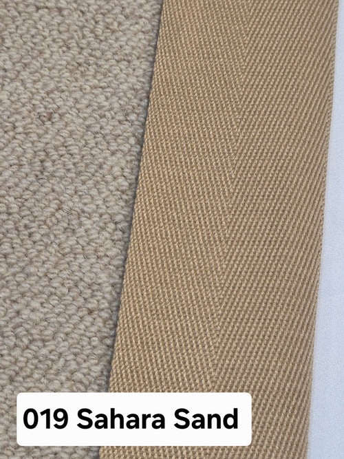 019 Sahara Sand Tape - CJ Carpet Binding Stock Collection