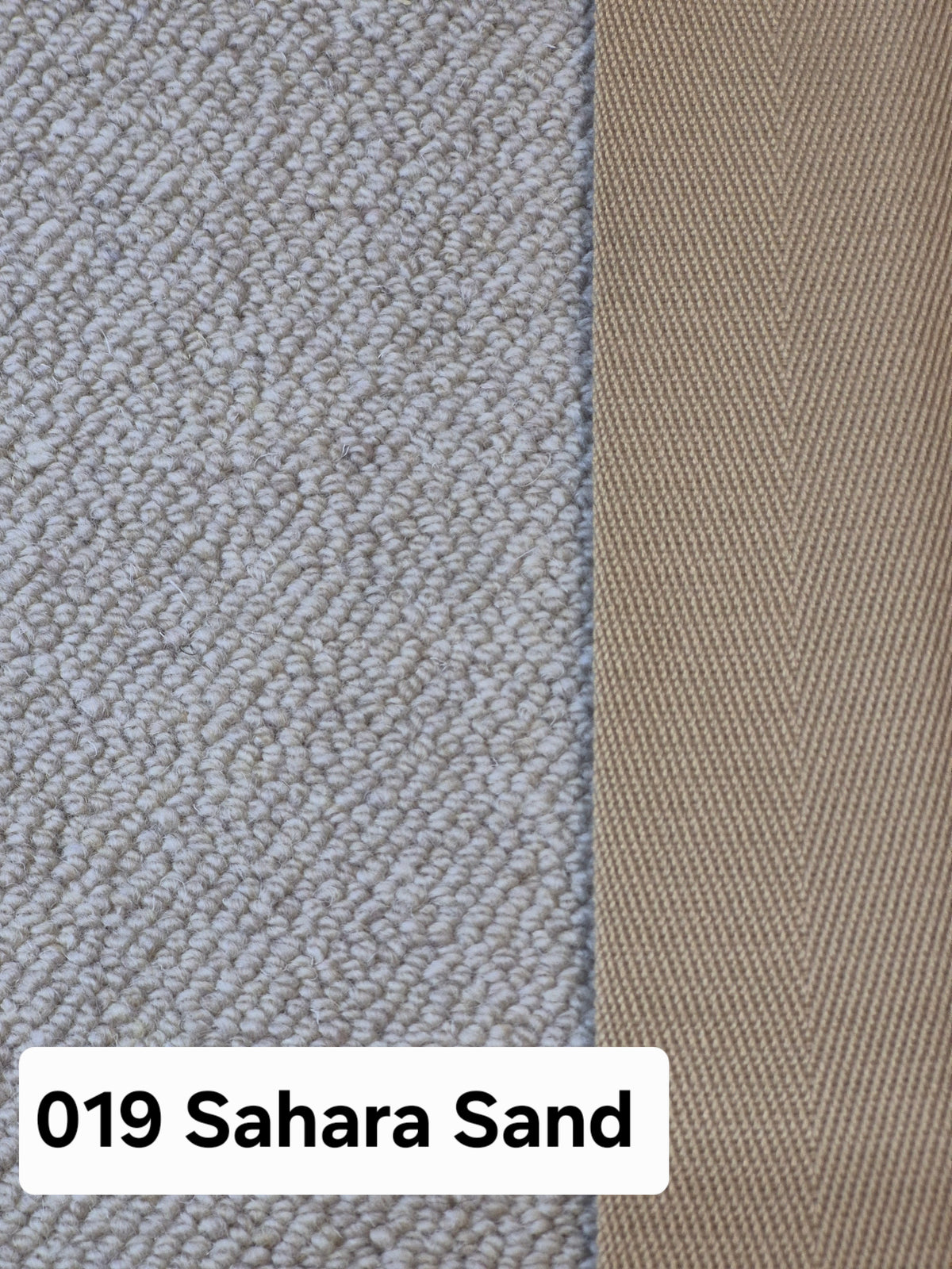 019 Sahara Sand Tape - CJ Carpet Binding Stock Collection
