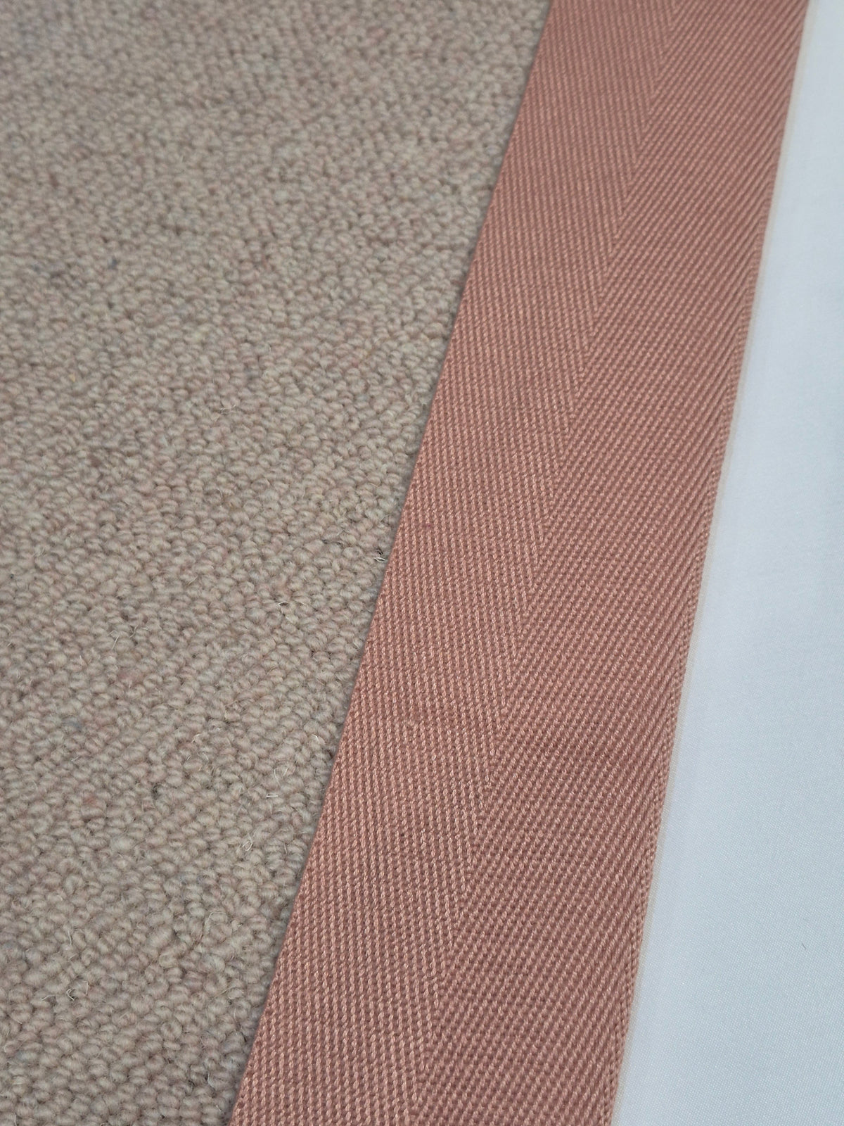 021 Coral Pink Tape - CJ Carpet Binding Stock Collection