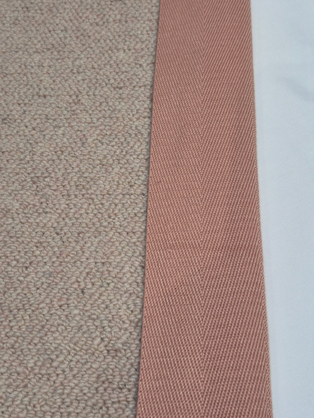 021 Coral Pink Tape - CJ Carpet Binding Stock Collection