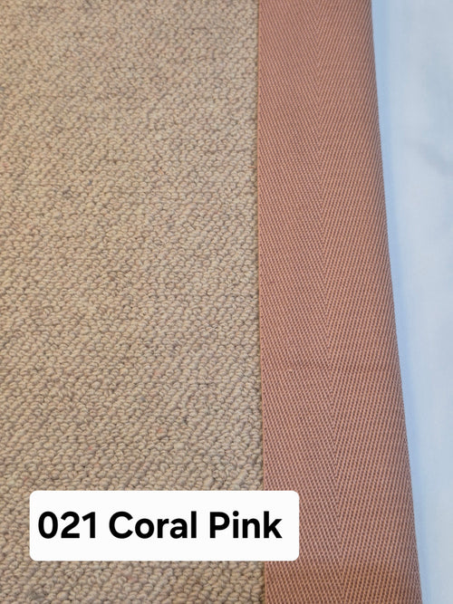 021 Coral Pink Tape - CJ Carpet Binding Stock Collection