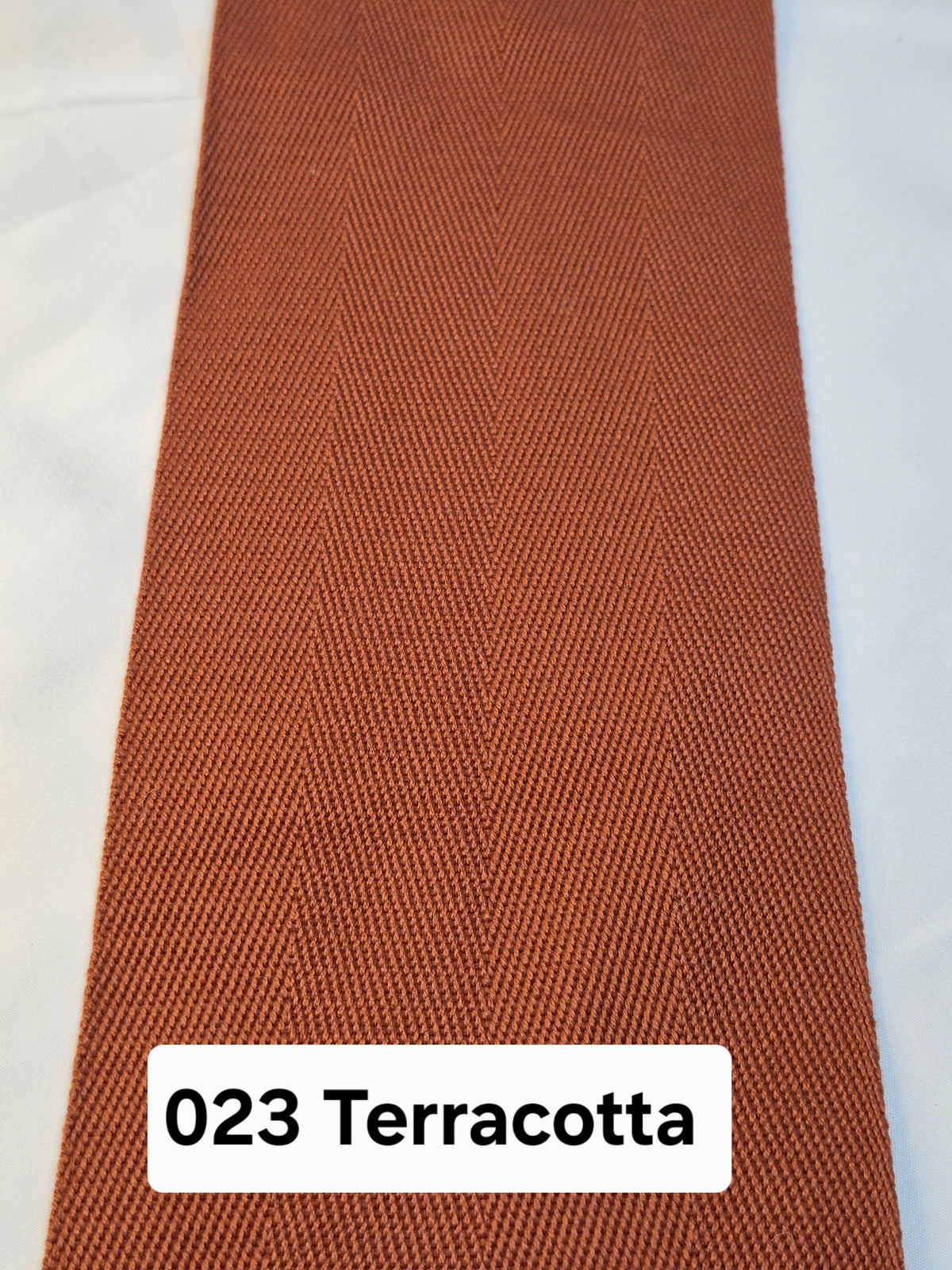 023 Terracotta Tape - CJ Carpet Binding Stock Collection
