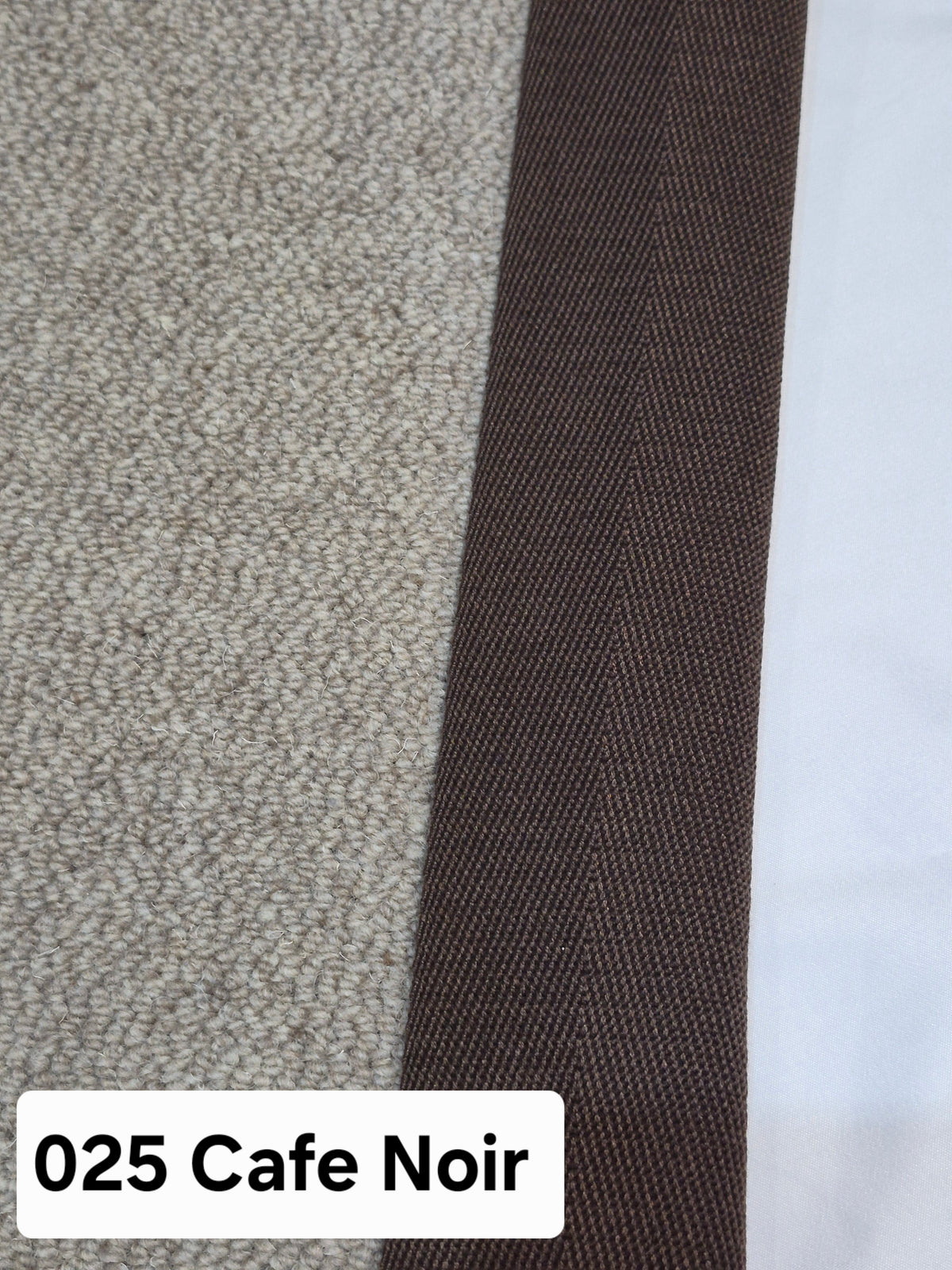 025 Cafe Noir Tape - CJ Carpet Binding Stock Collection