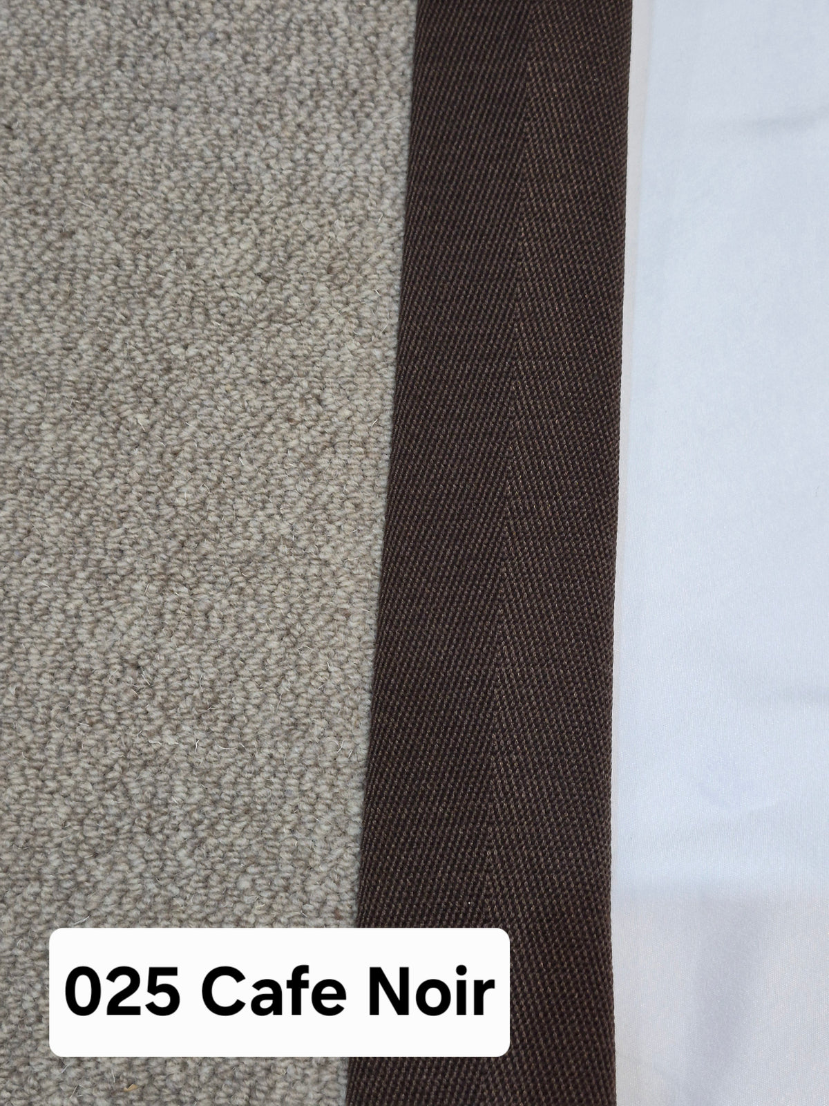 025 Cafe Noir Tape - CJ Carpet Binding Stock Collection