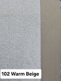 102 Warm Beige- CJ Carpet Binding Plain Stock Collection