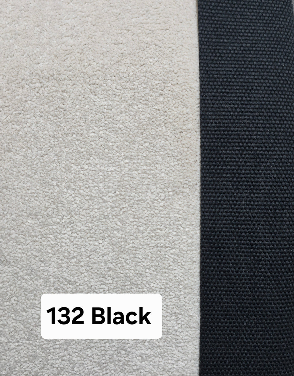 132 Black - CJ Carpet Binding Plain Stock Collection