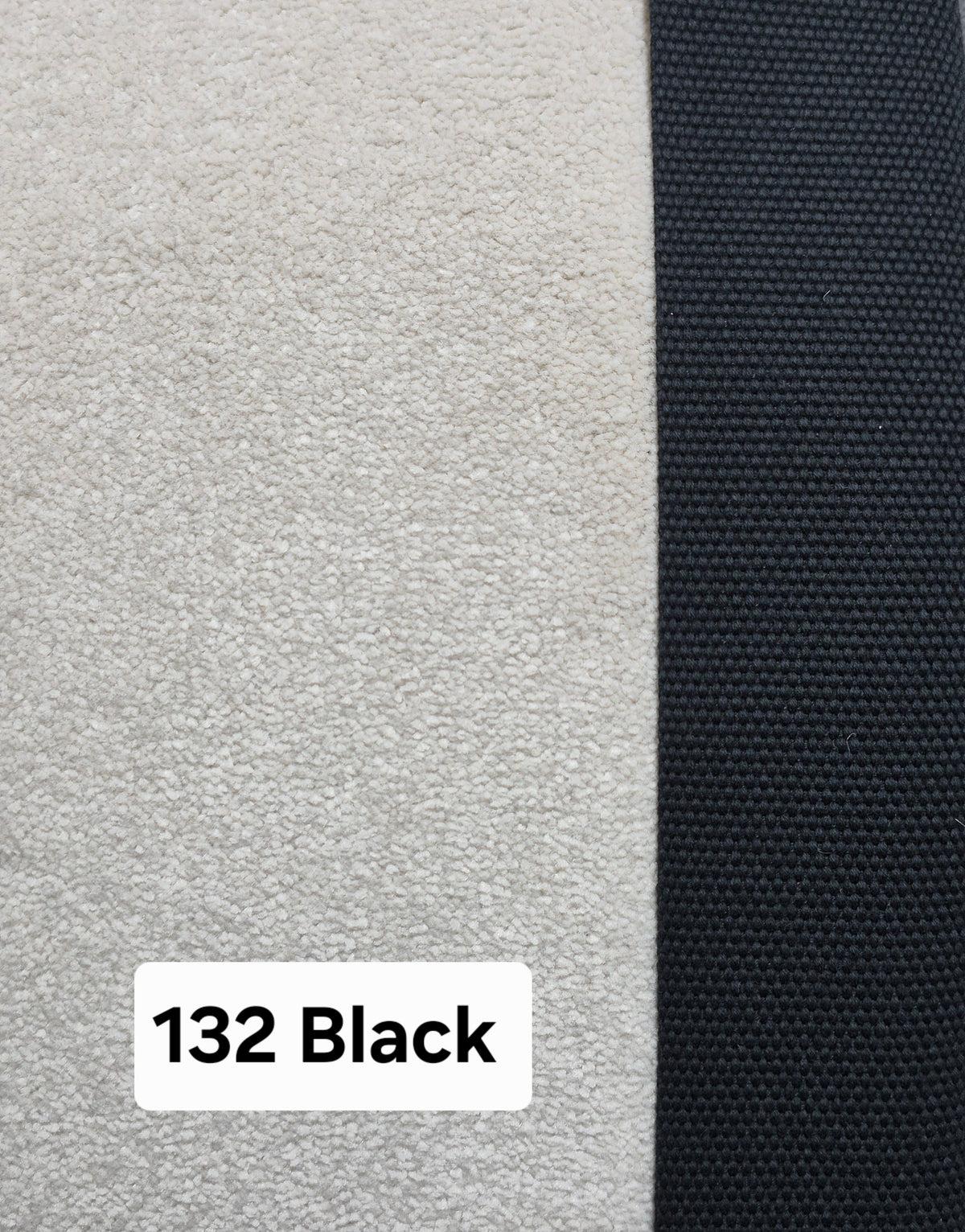 132 Black - CJ Carpet Binding Plain Stock Collection