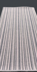 Grey Stripe Rug 1.43m x 0.78m
