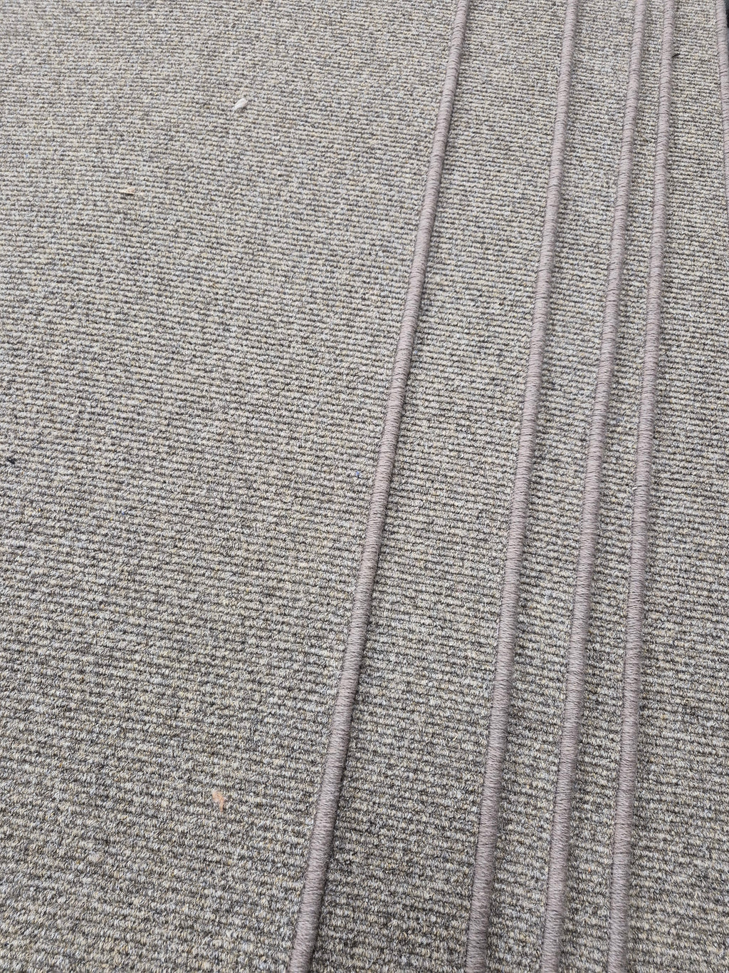 Two Tone Wool Stair Runners Set