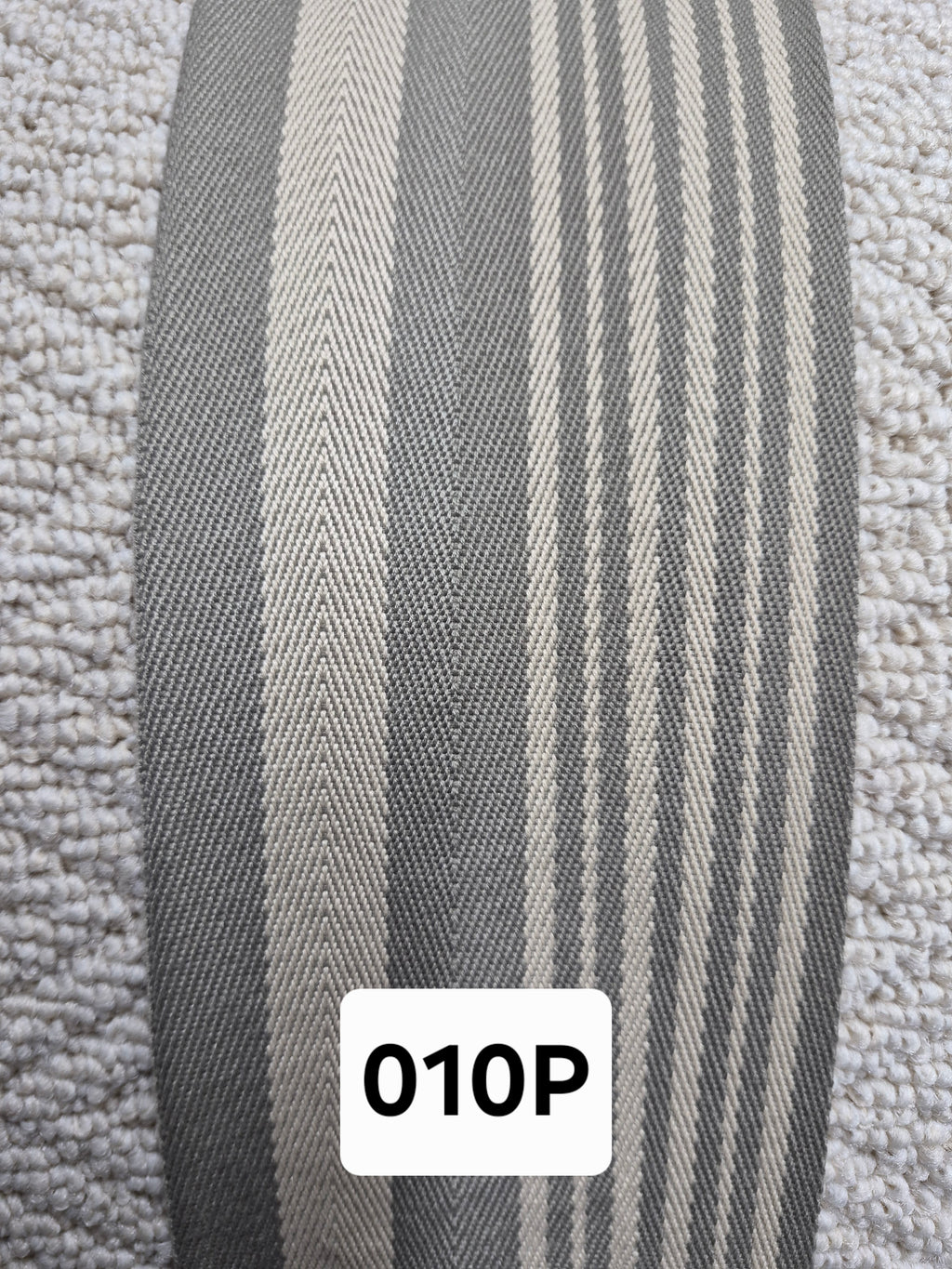 Premium Green/Beige Pattern Carpet Binding Tape 010P