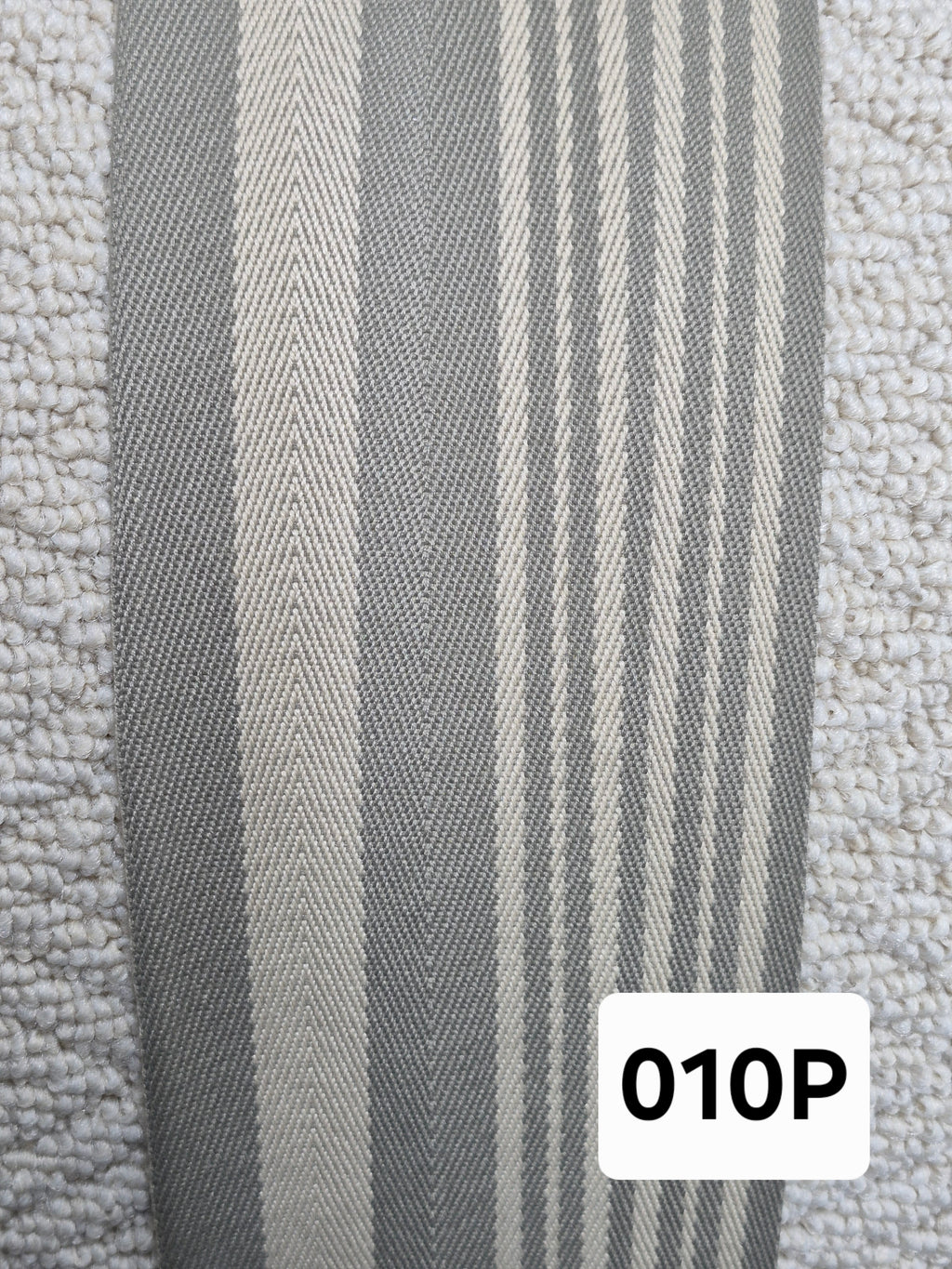 Premium Green/Beige Pattern Carpet Binding Tape 010P