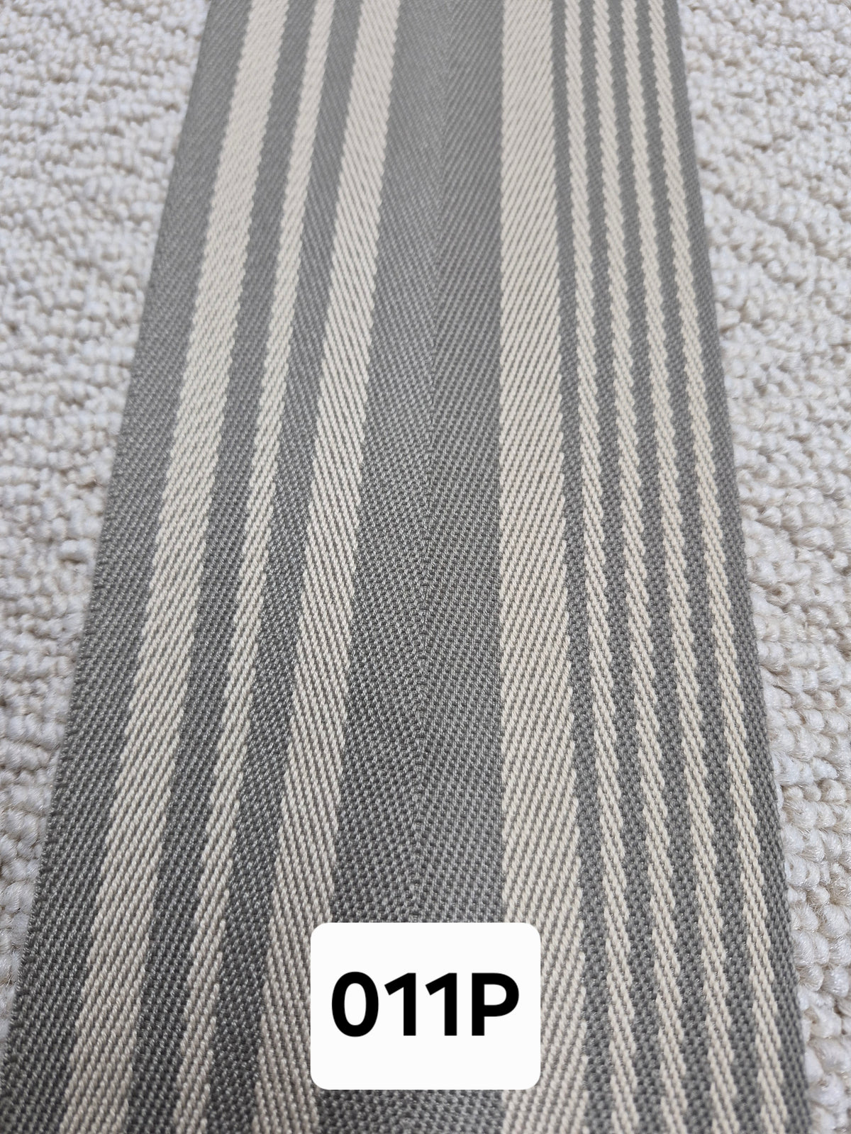 Premium Green/Beige Pattern Carpet Binding Tape 011P