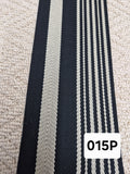 Premium Black/Beige Pattern Carpet Binding Tape 015P