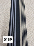 Premium Black/Grey/Beige Pattern Carpet Binding Tape 016P