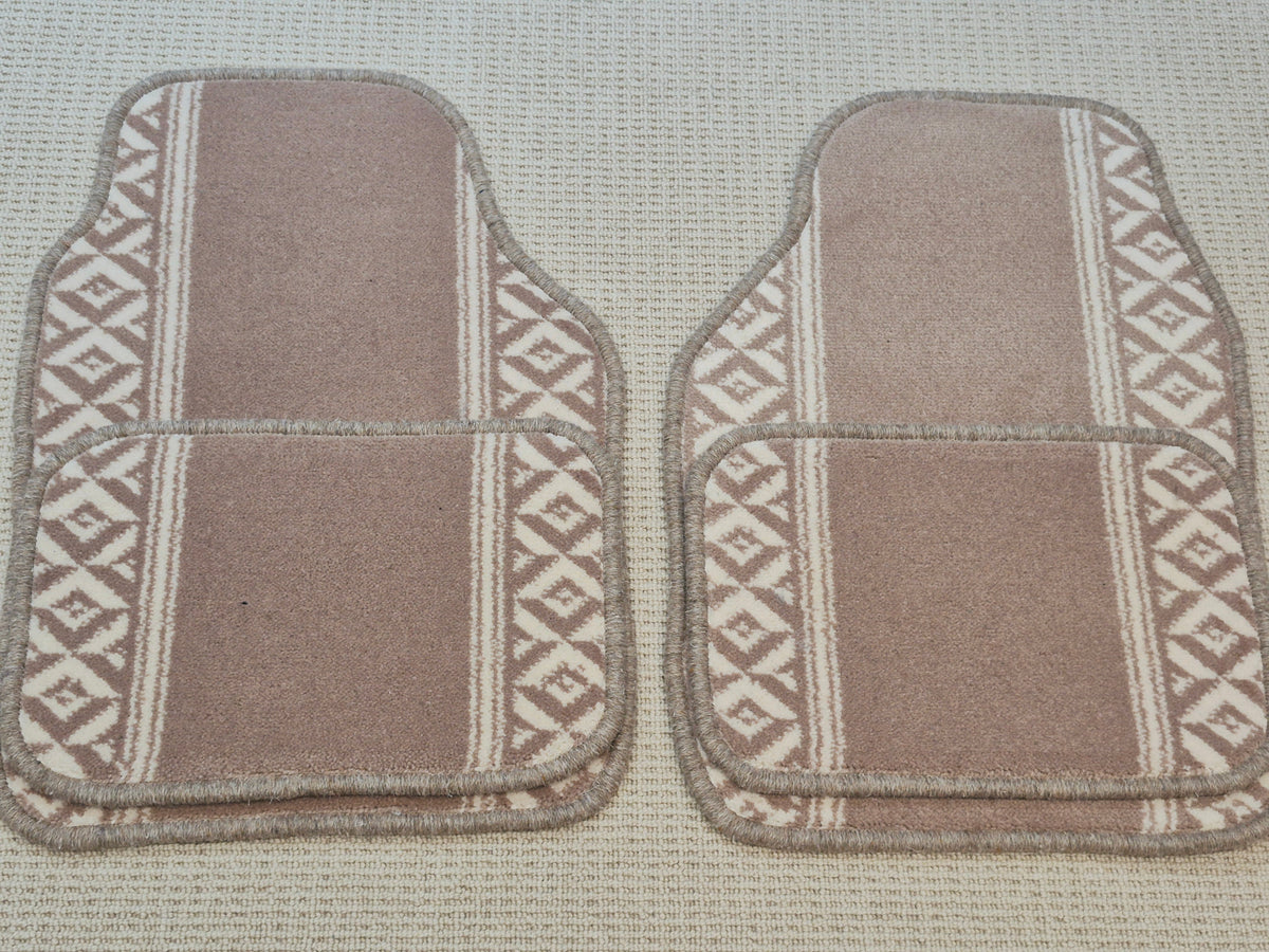 Pattern Design Universal Car Mats Set