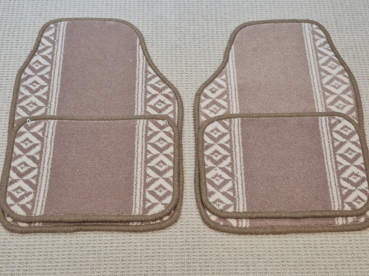 Pattern Design Universal Car Mats Set