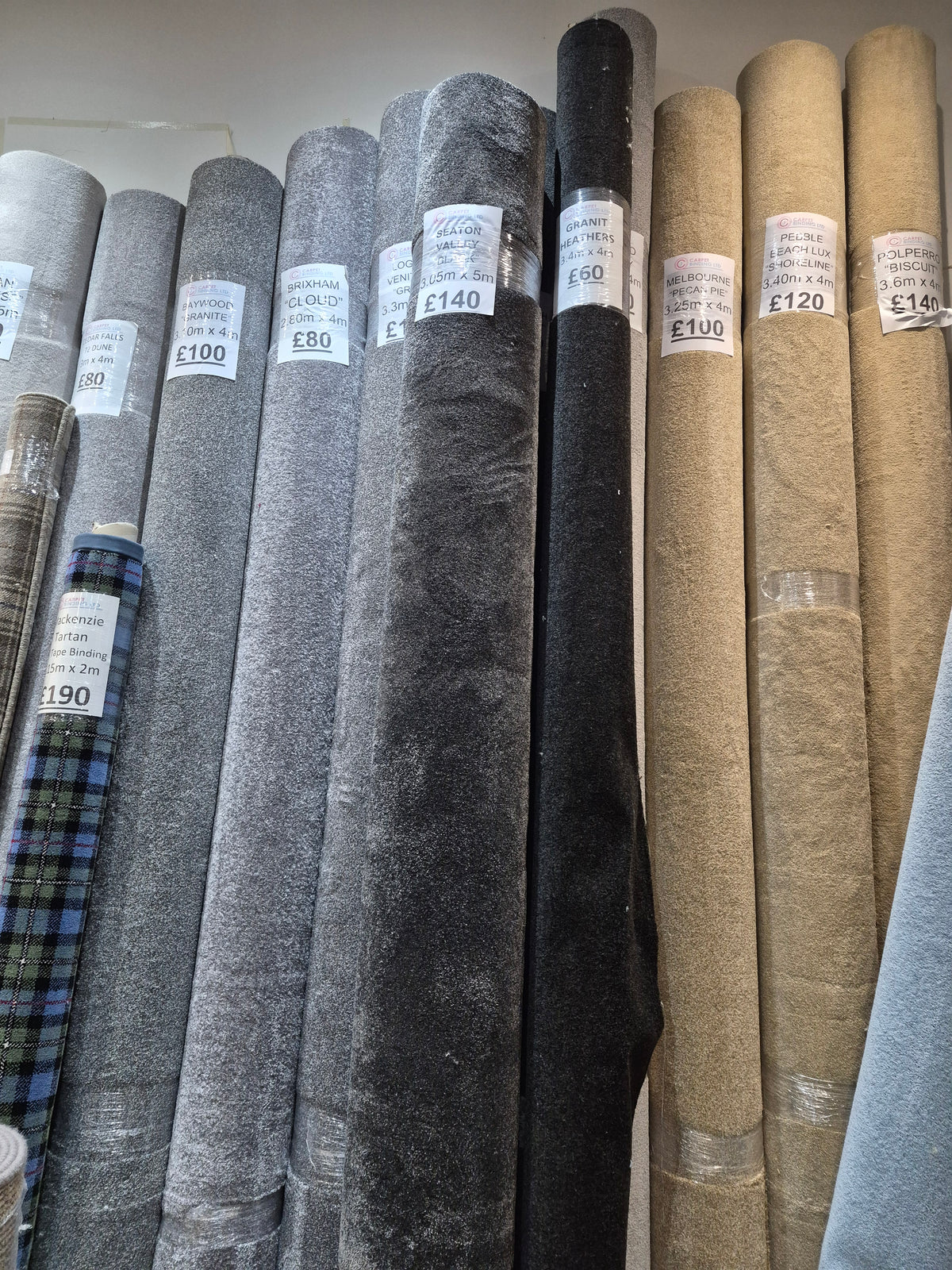 Carpet Rolls – Wide Range of Styles & Colours Available