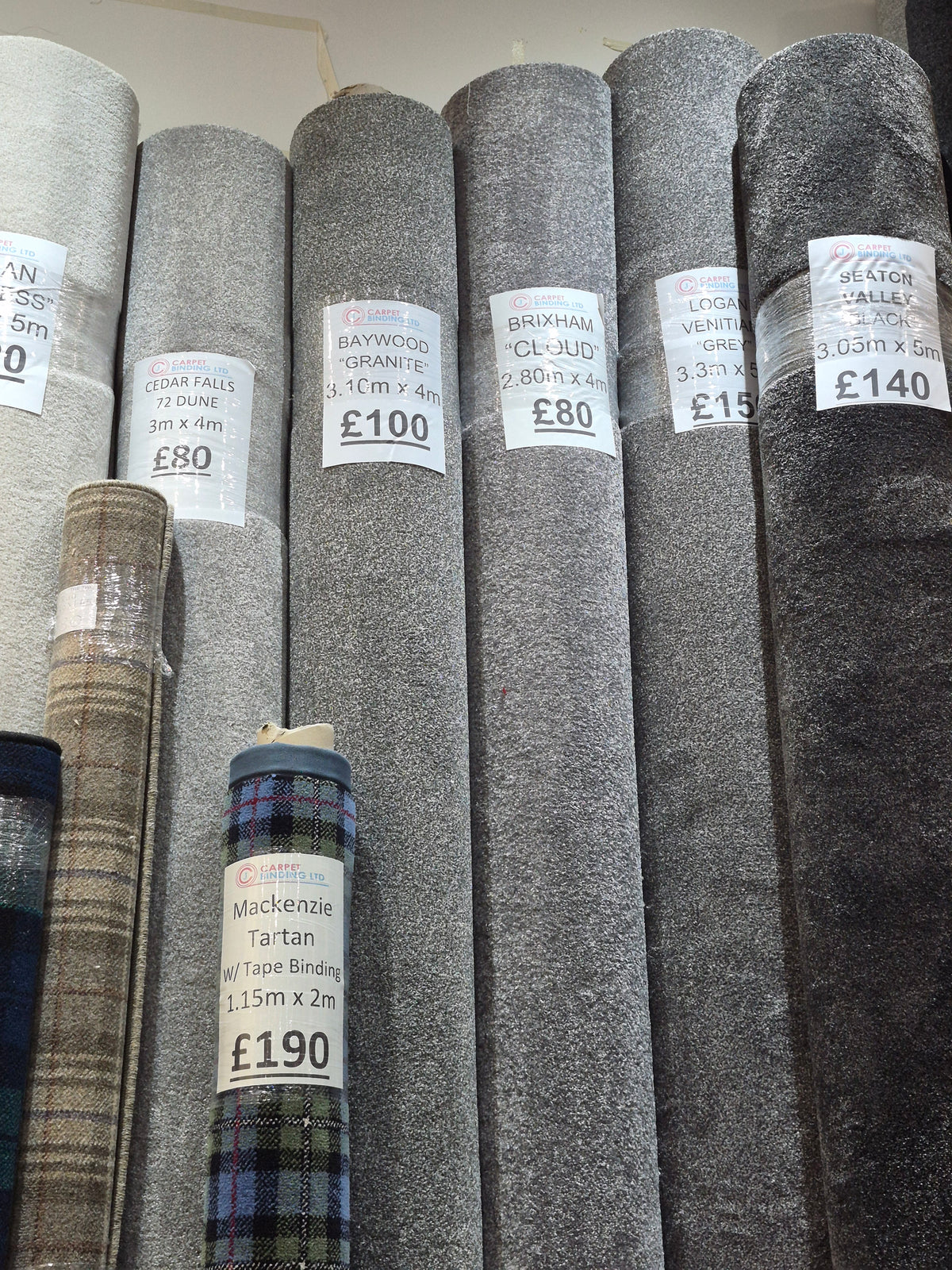 Carpet Rolls – Wide Range of Styles & Colours Available