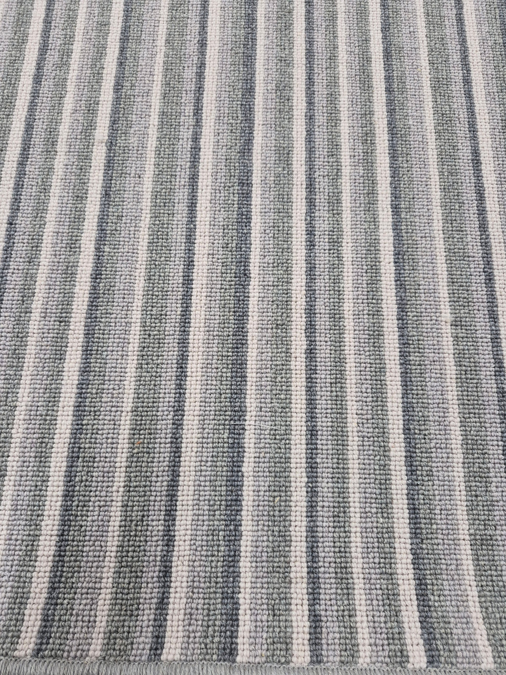 Grey Stripe Rug 1.43m x 0.78m