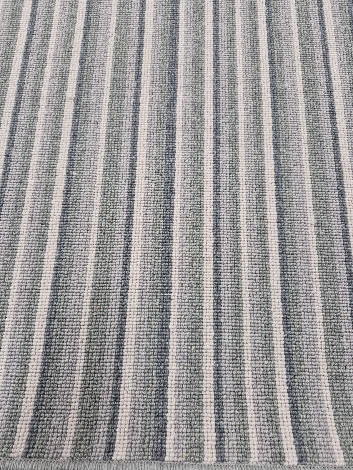 Grey Stripe Rug 1.43m x 0.78m