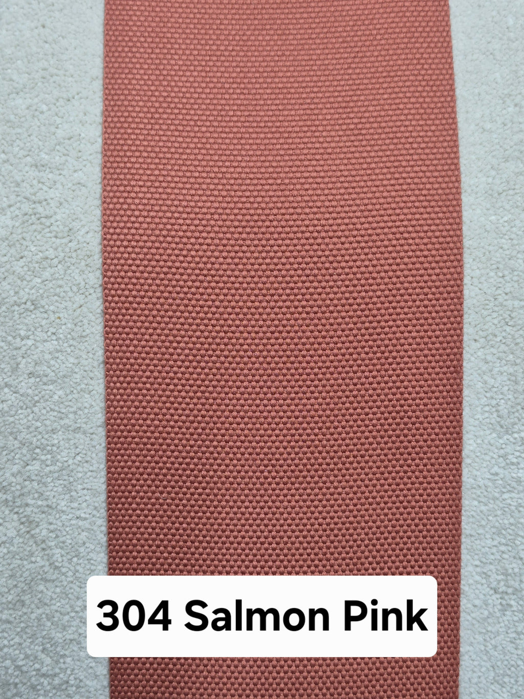 304 Salmon Pink - CJ Carpet Binding Plain Stock Collection