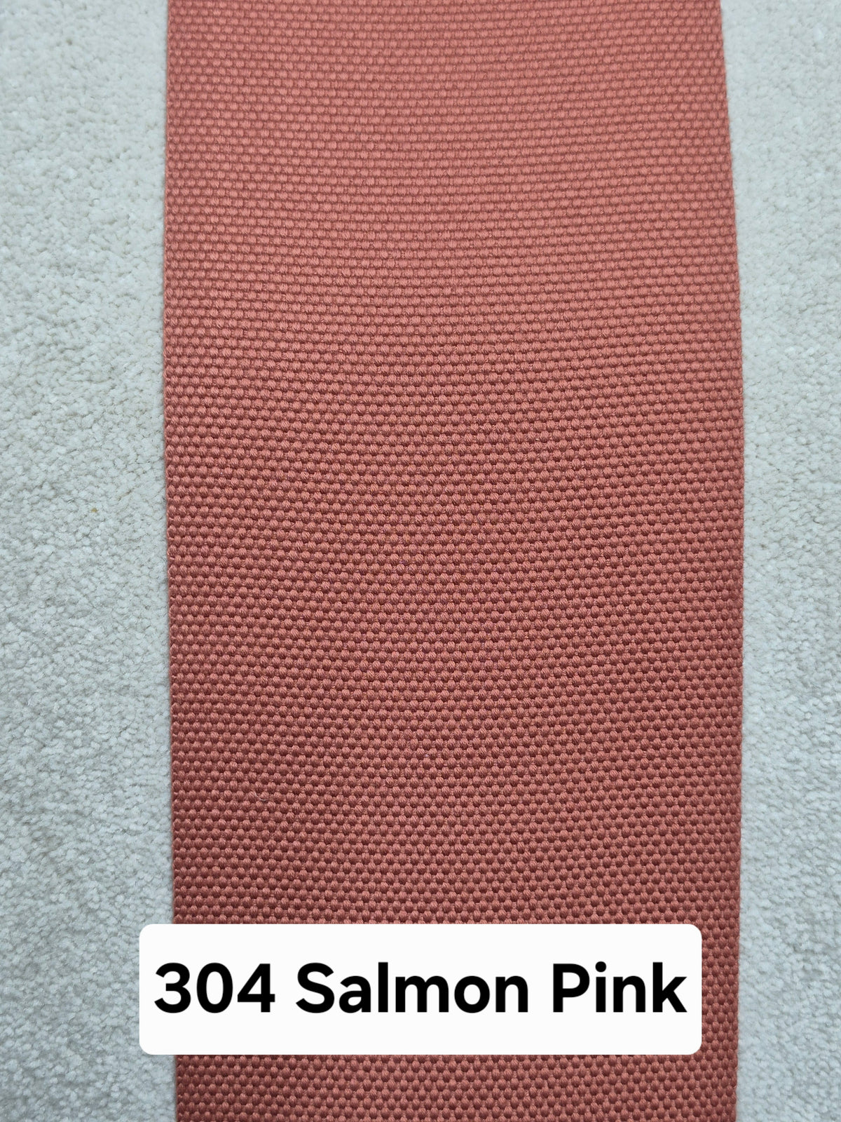 304 Salmon Pink - CJ Carpet Binding Plain Stock Collection