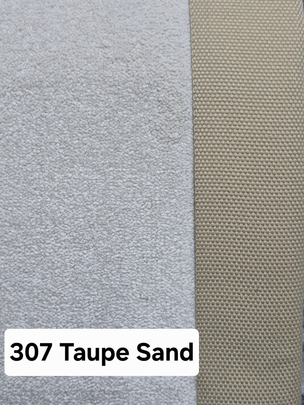 307 Taupe Sand - CJ Carpet Binding Plain Stock Collection
