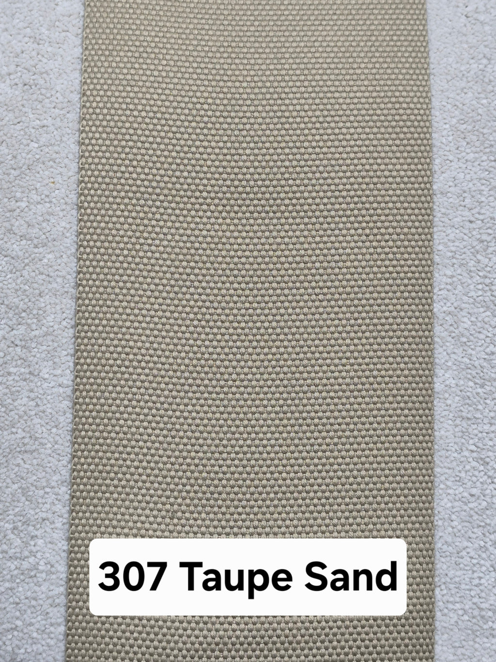 307 Taupe Sand - CJ Carpet Binding Plain Stock Collection