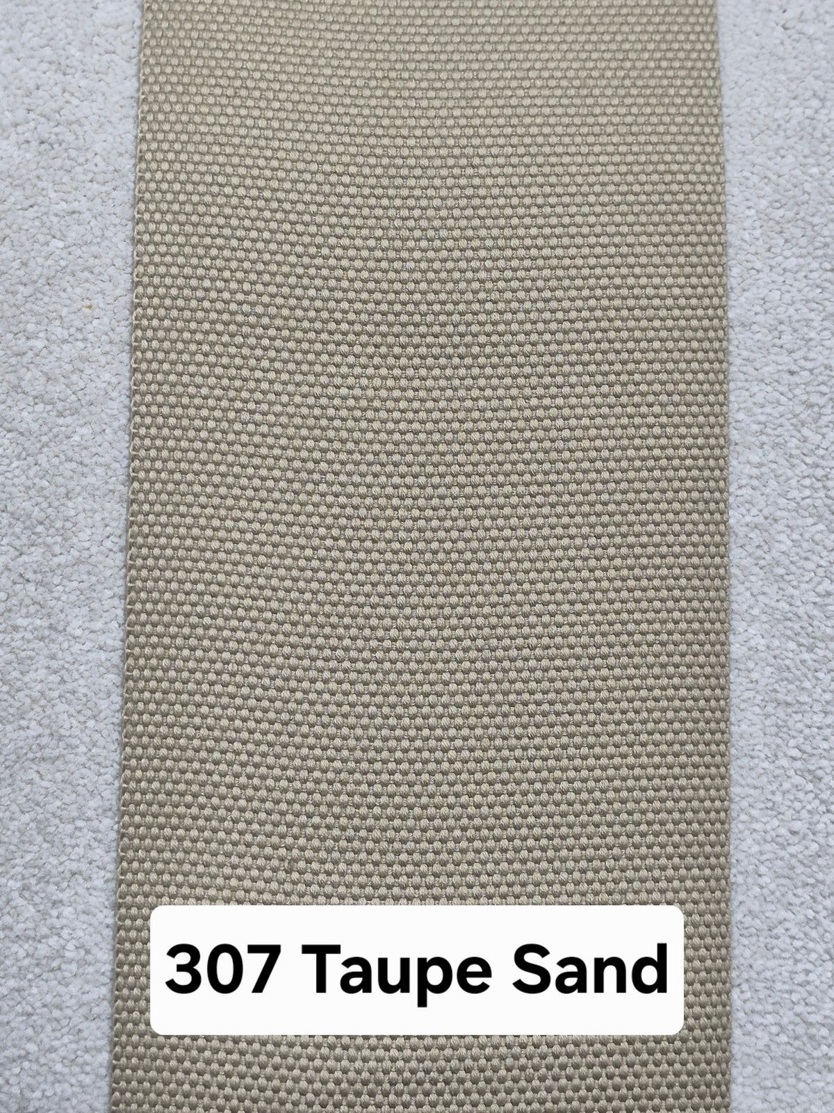307 Taupe Sand - CJ Carpet Binding Plain Stock Collection
