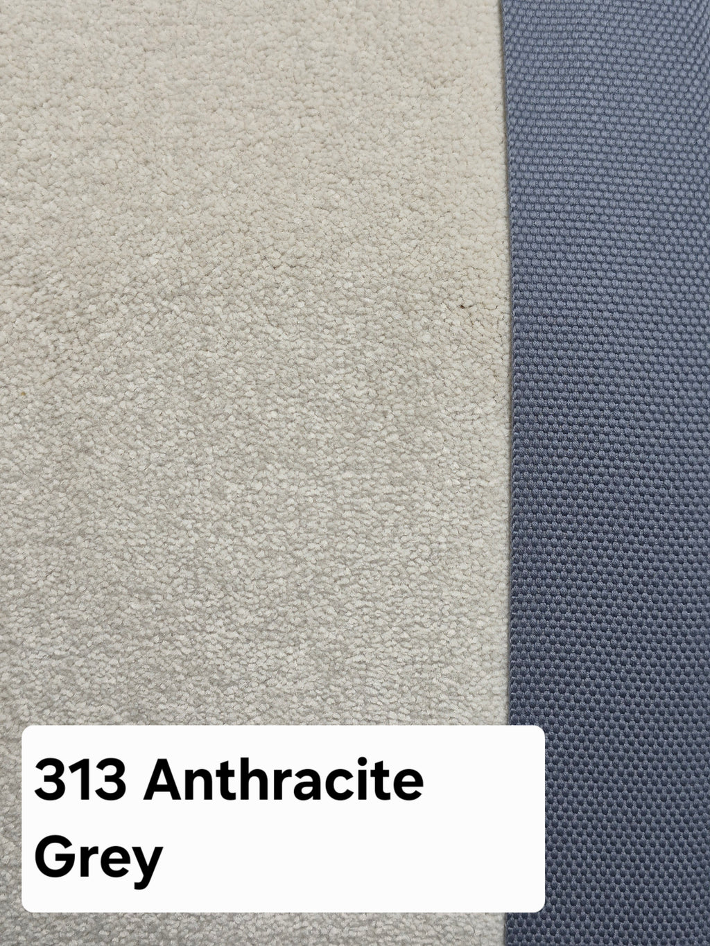 313 Anthracite Grey - CJ Carpet Binding Plain Stock Collection