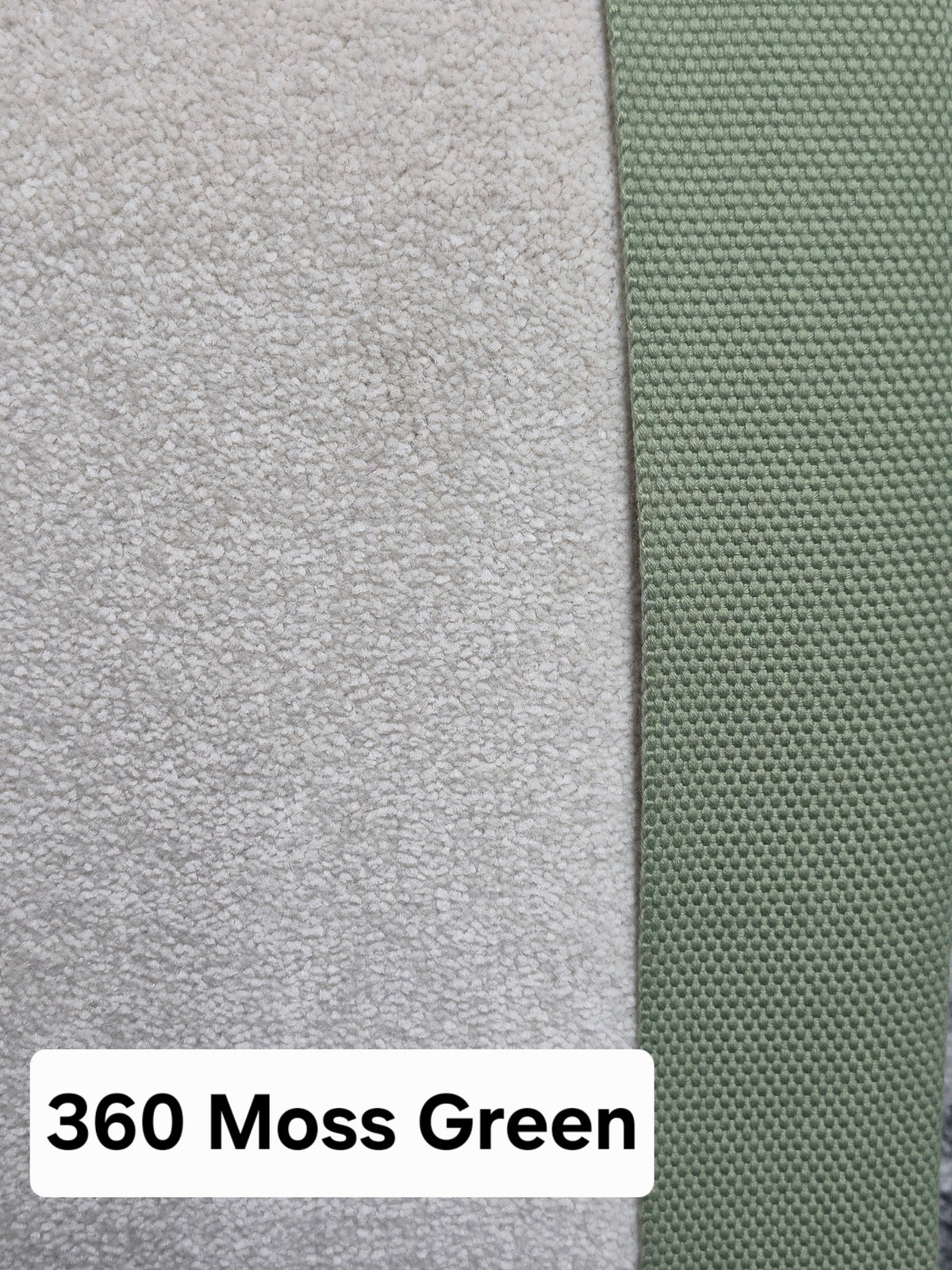 360 Moss Green - CJ Carpet Binding Plain Stock Collection