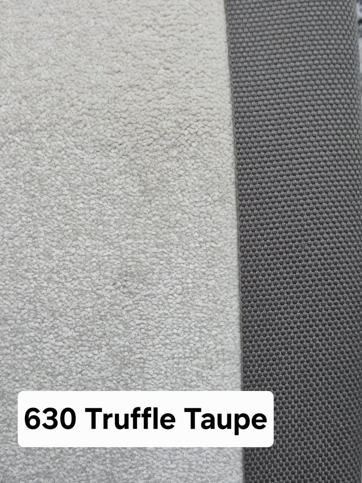 630 Truffle Taupe - CJ Carpet Binding Plain Stock Collection