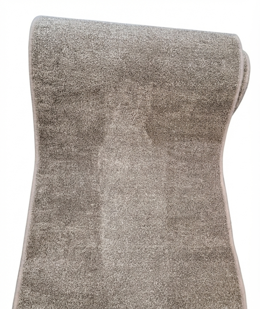 Saxony Beige Stair Runner Set - 75cm x 13 stairs