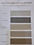 Faux Textured Leather Tape