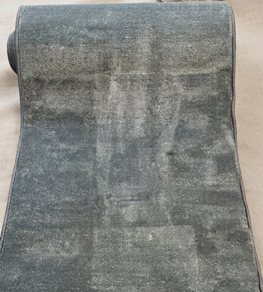 Saxony Dark Pewter Stair Runner Set - 75cm x 13 Stairs