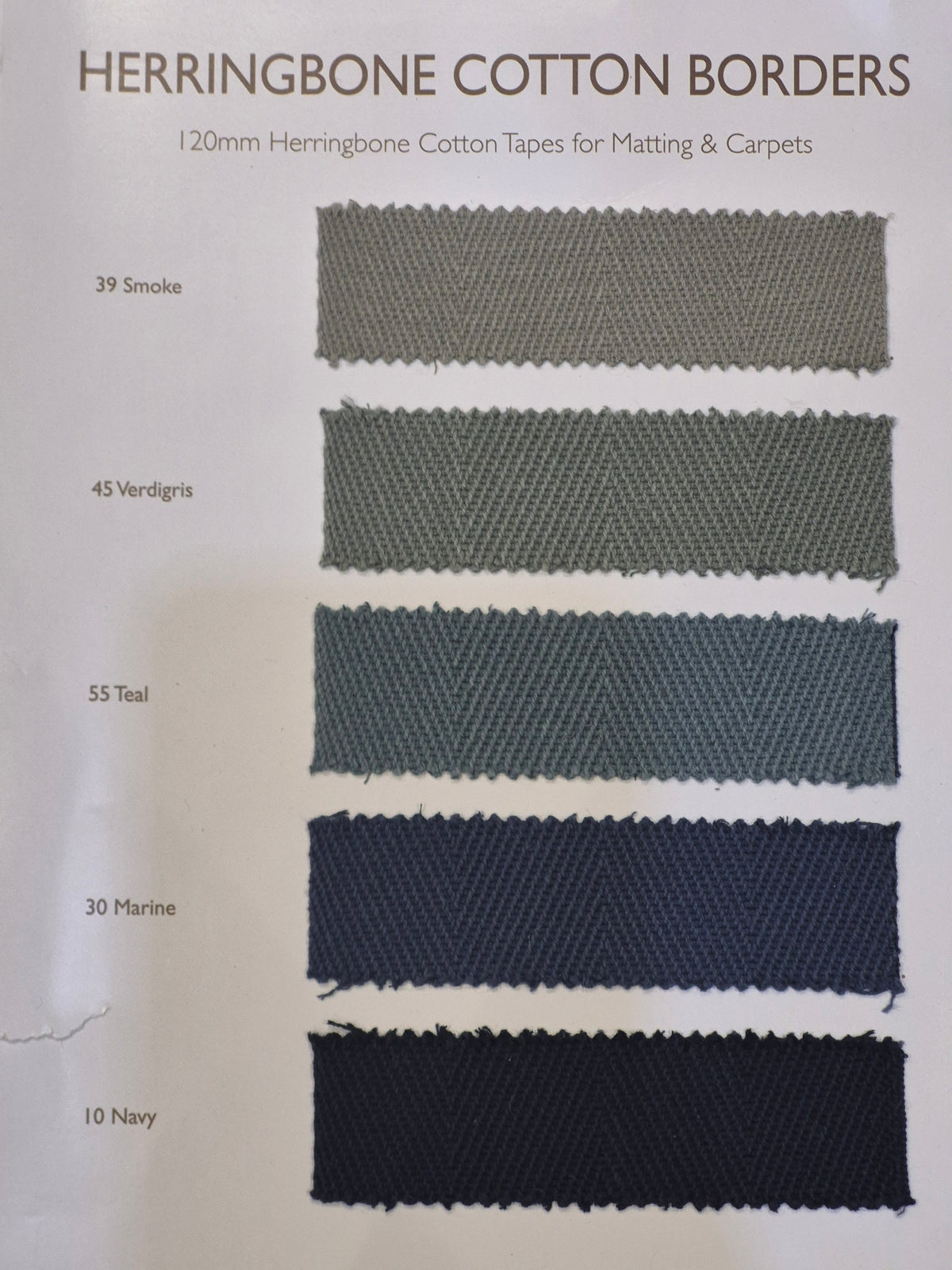 Herringbone Cotton Tape