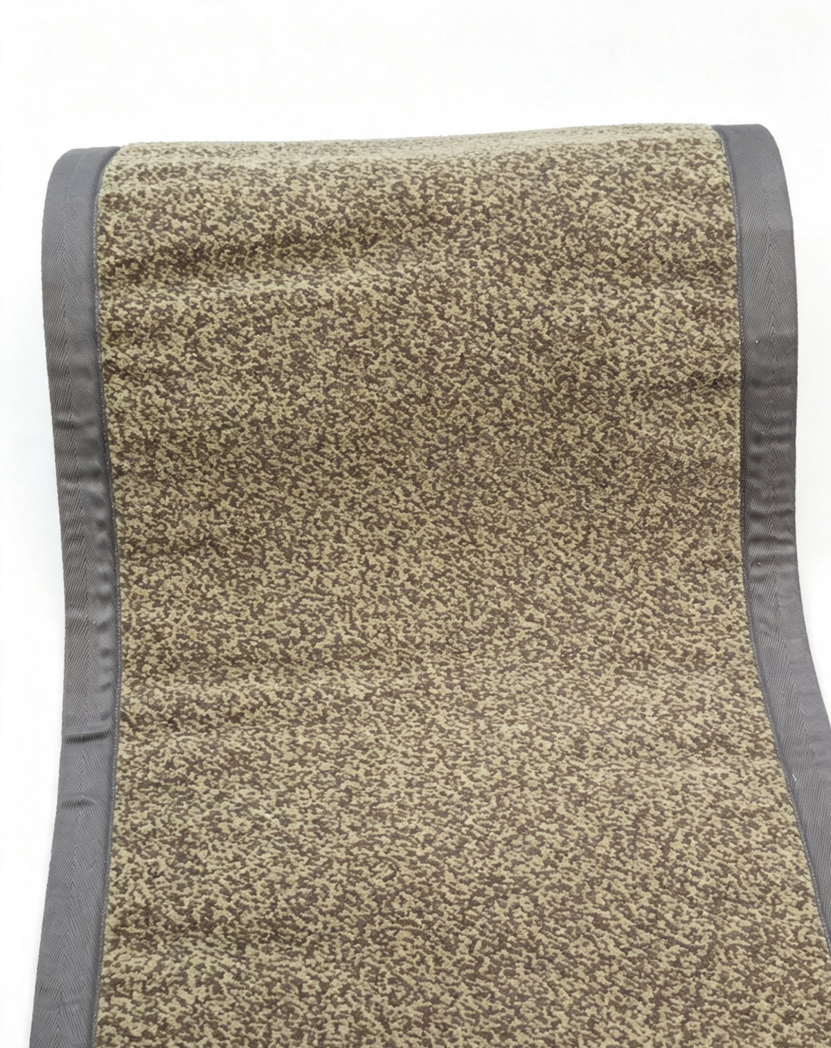 Wool Stair Runner Set – Olive & Brown Pattern - 70cm x 12 Stairs